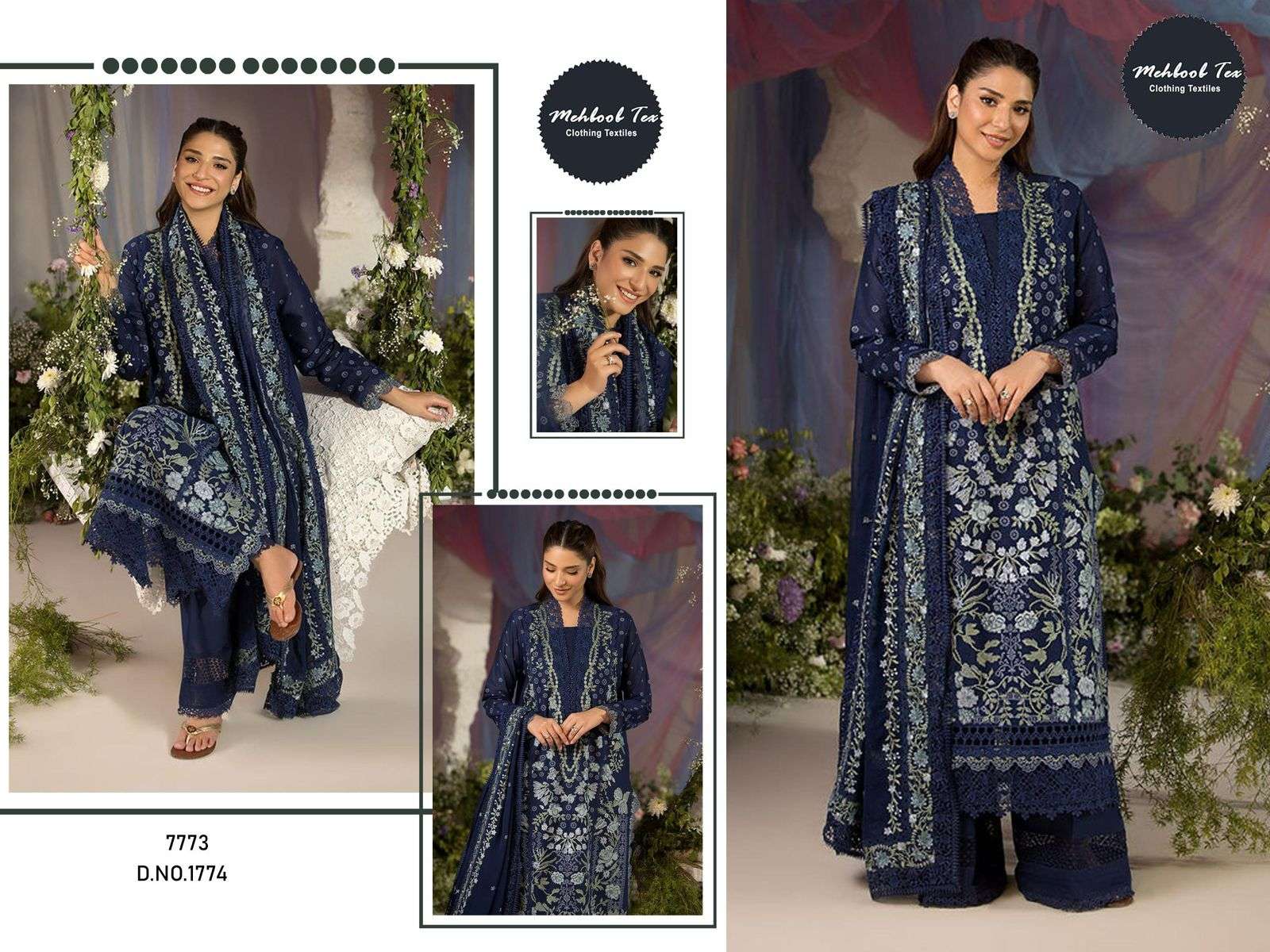OMBRE PREMIUM VOL-2 DNo - 1773 & 1774 BY MEHBOOB TEX-01
