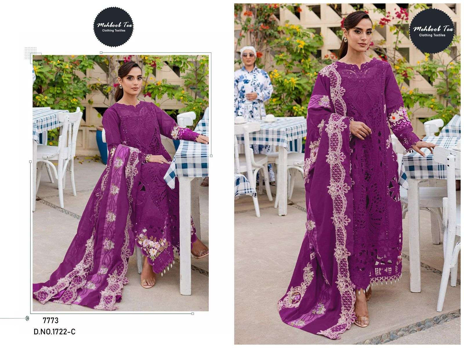 OMBRE PREMIUM VOL-4 Design No-1722-C by Mehboob Tex-02