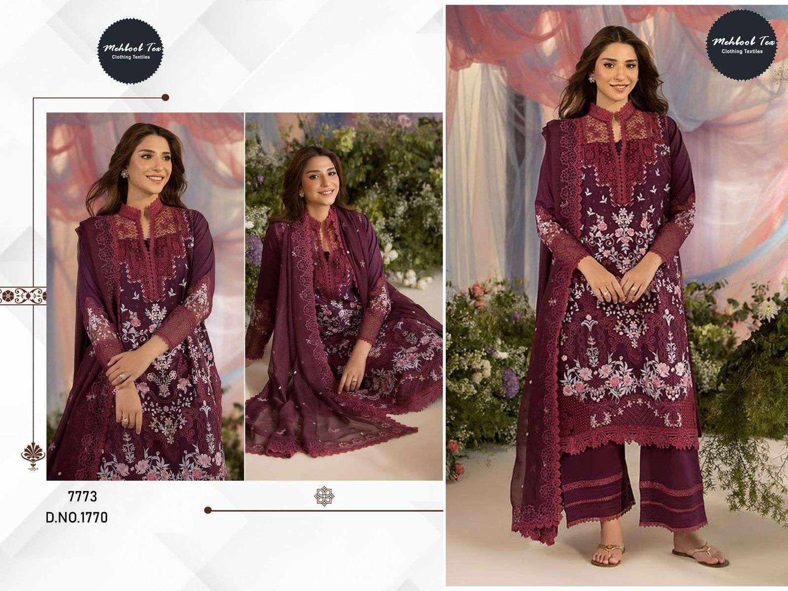 Ombre Premium Vol 4 Design No -1770 by MEHBOOB TEX-01