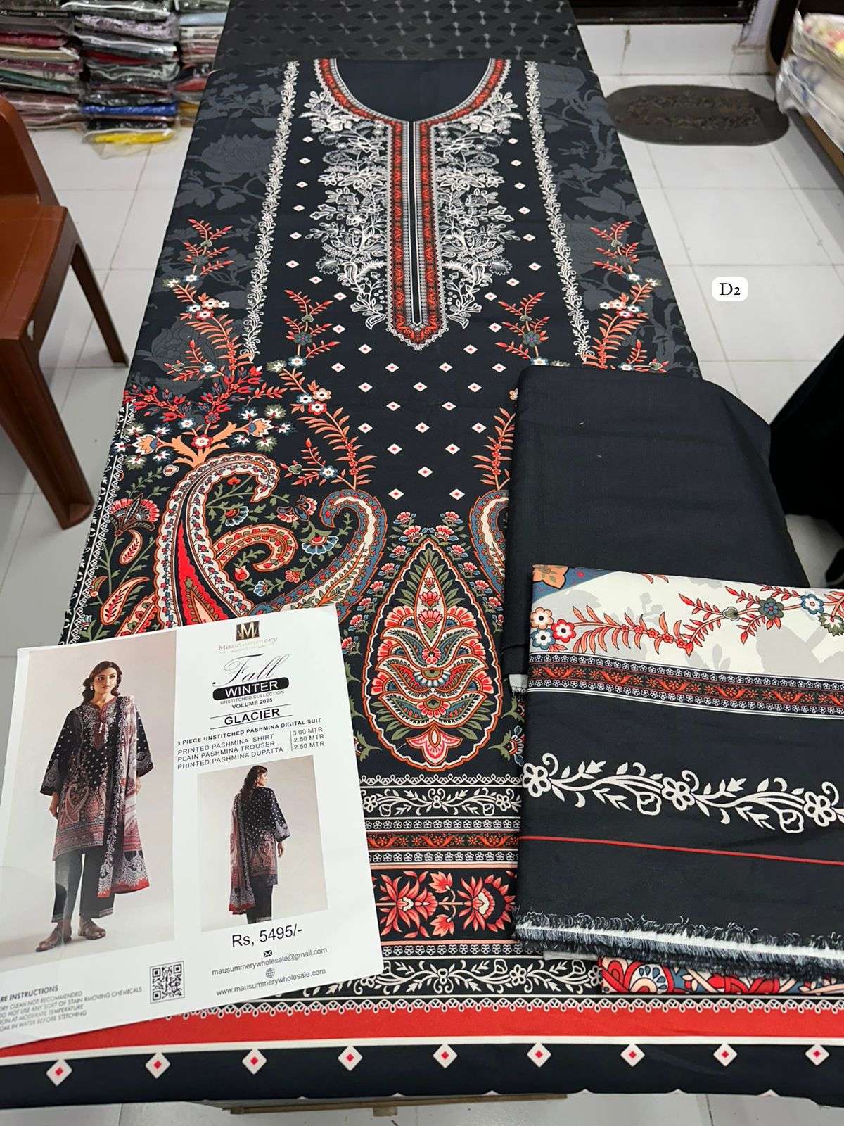 Pashmina Prints 2025-2026 by Mausummery-23