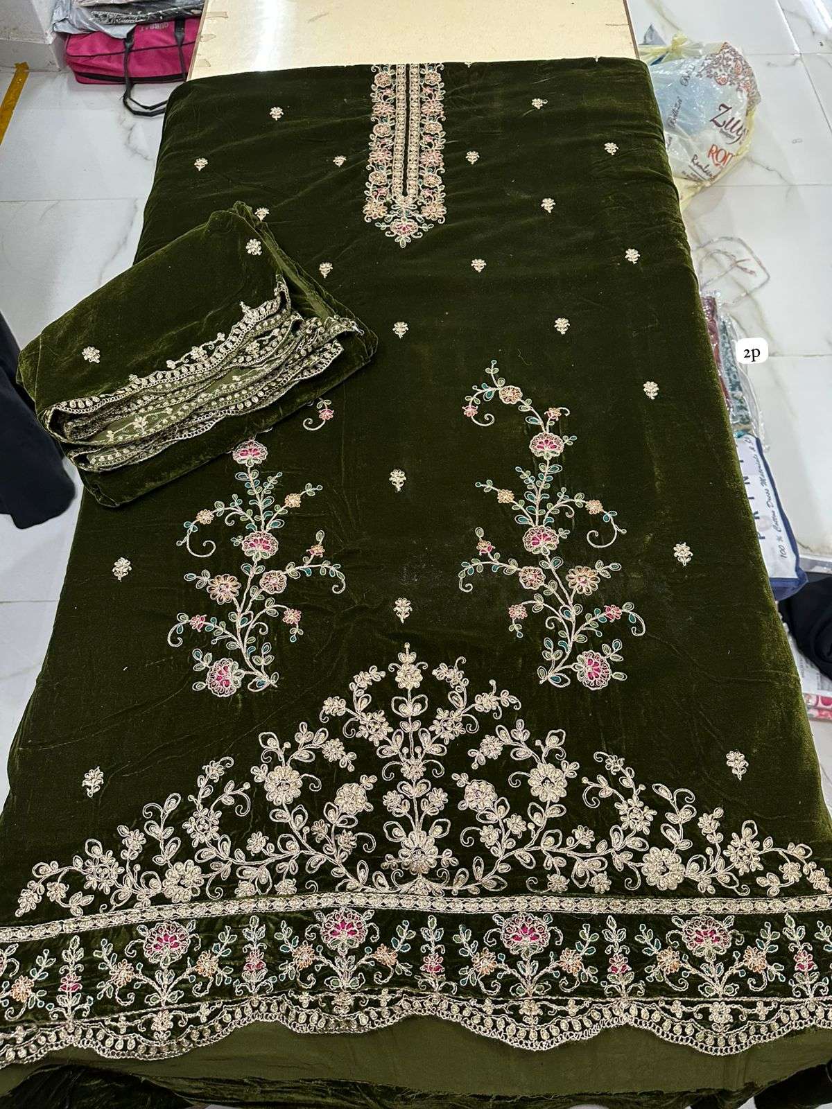 Premium Velvet Collection by Kalamkaari-43