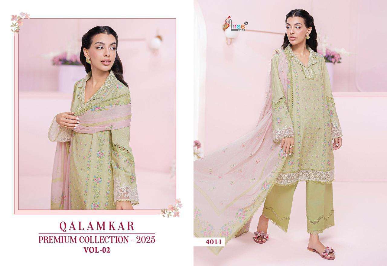Qalamkar premium collection 2025 VOL-2 by Shree-02