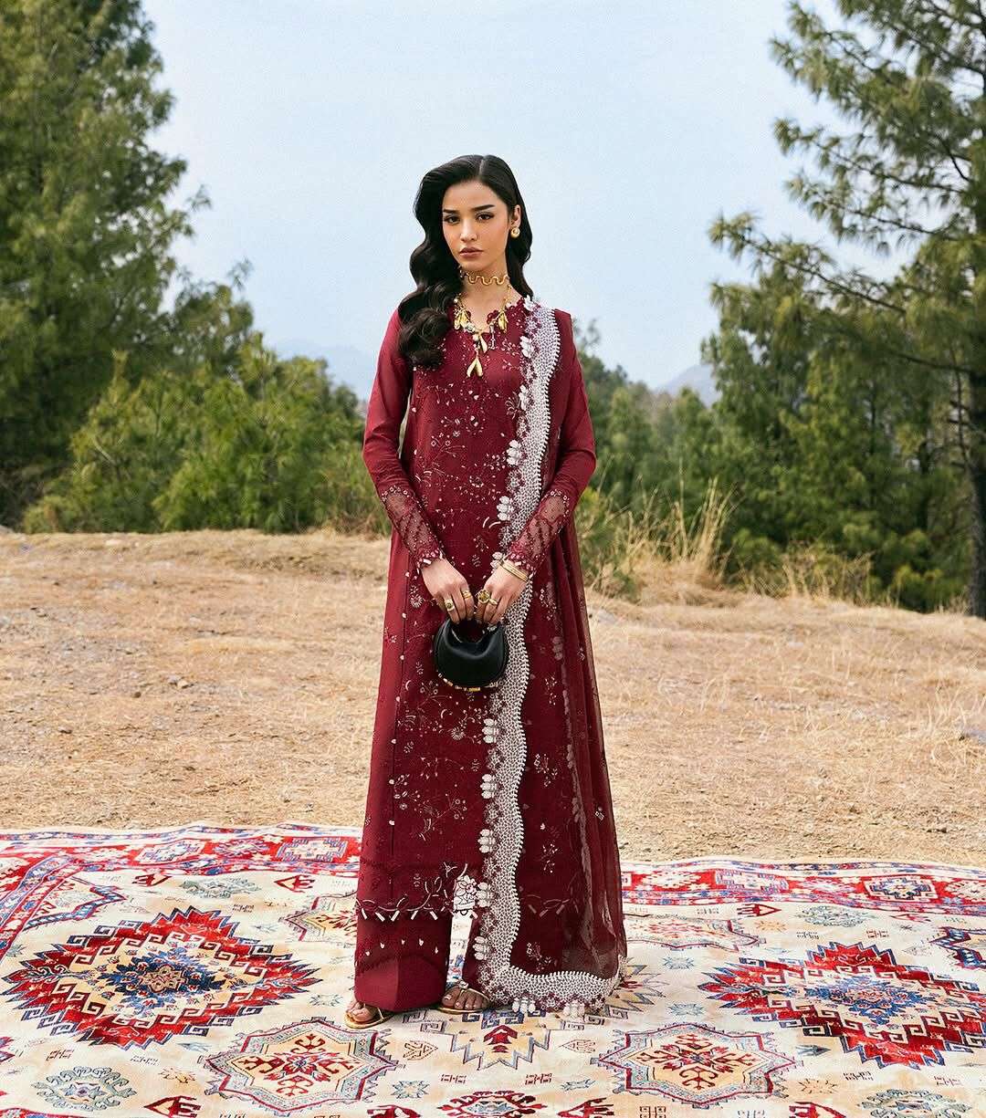 Qlinekari Lawn Collection 2025 by Qalamkar-03