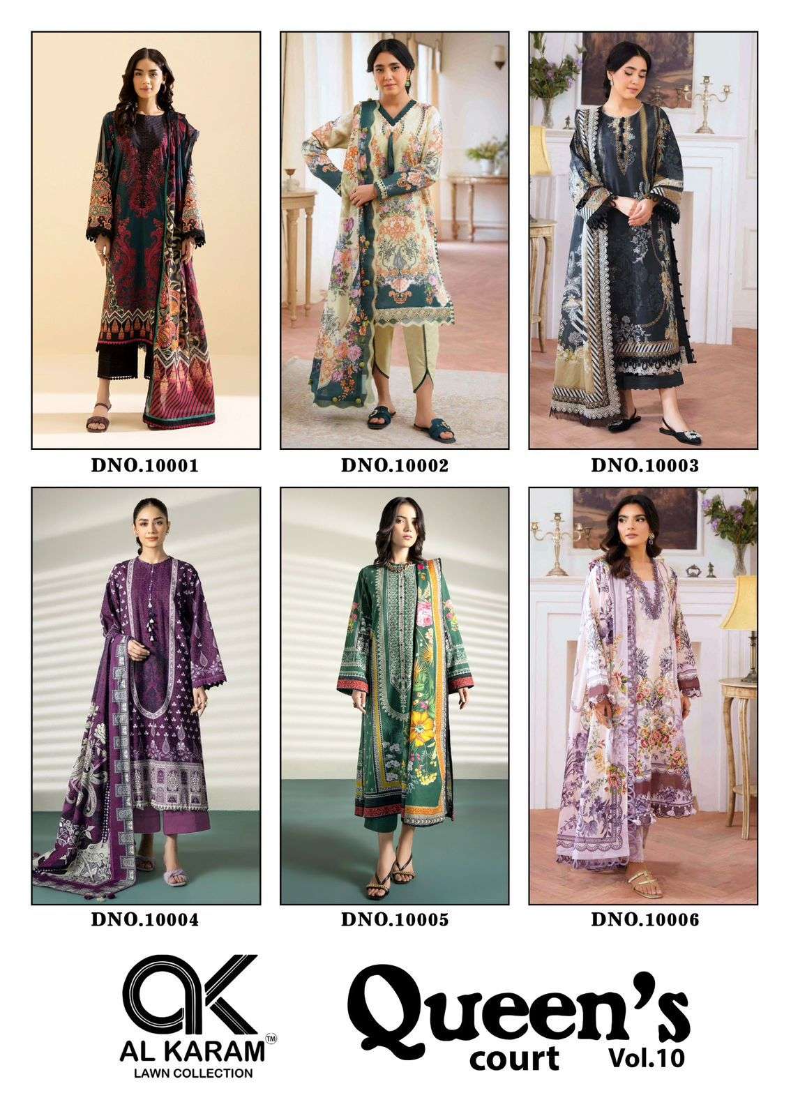 QUEENS COURT VOL 10 by Al Karam-01-06