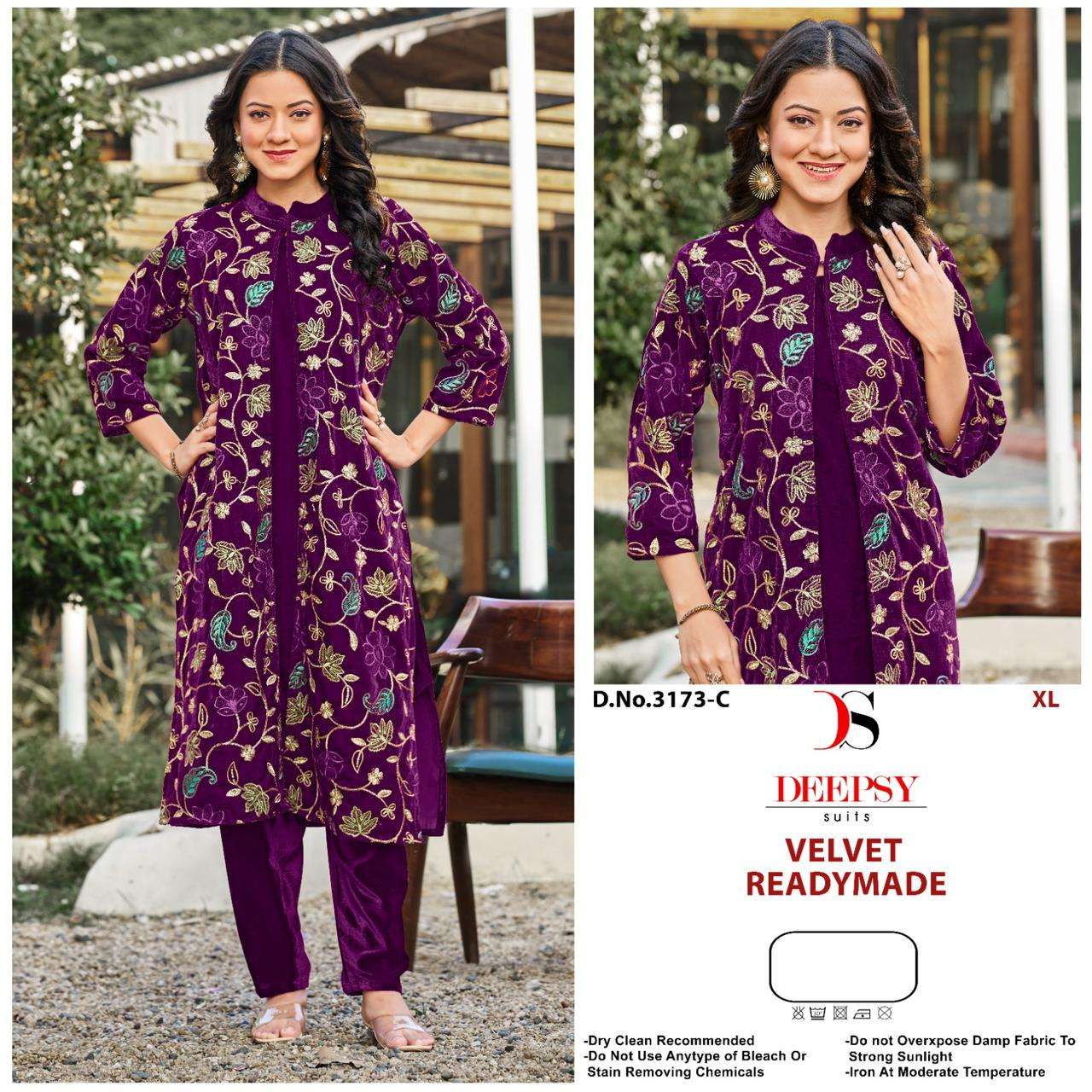 Ready to wear D no -3173 by DEEPSY SUITS-03