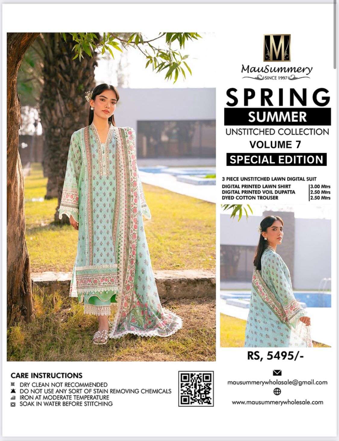 Spring Lawn Vol - 7 Special Edition 2025 by Mausammery-04
