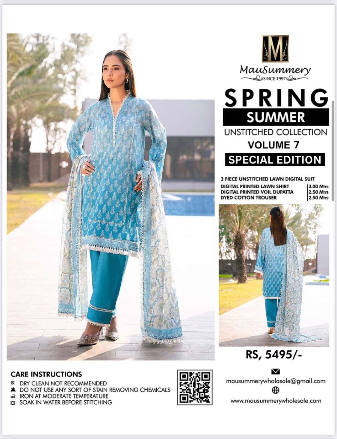 Spring Lawn Vol - 7 Special Edition 2025 by Mausammery-05