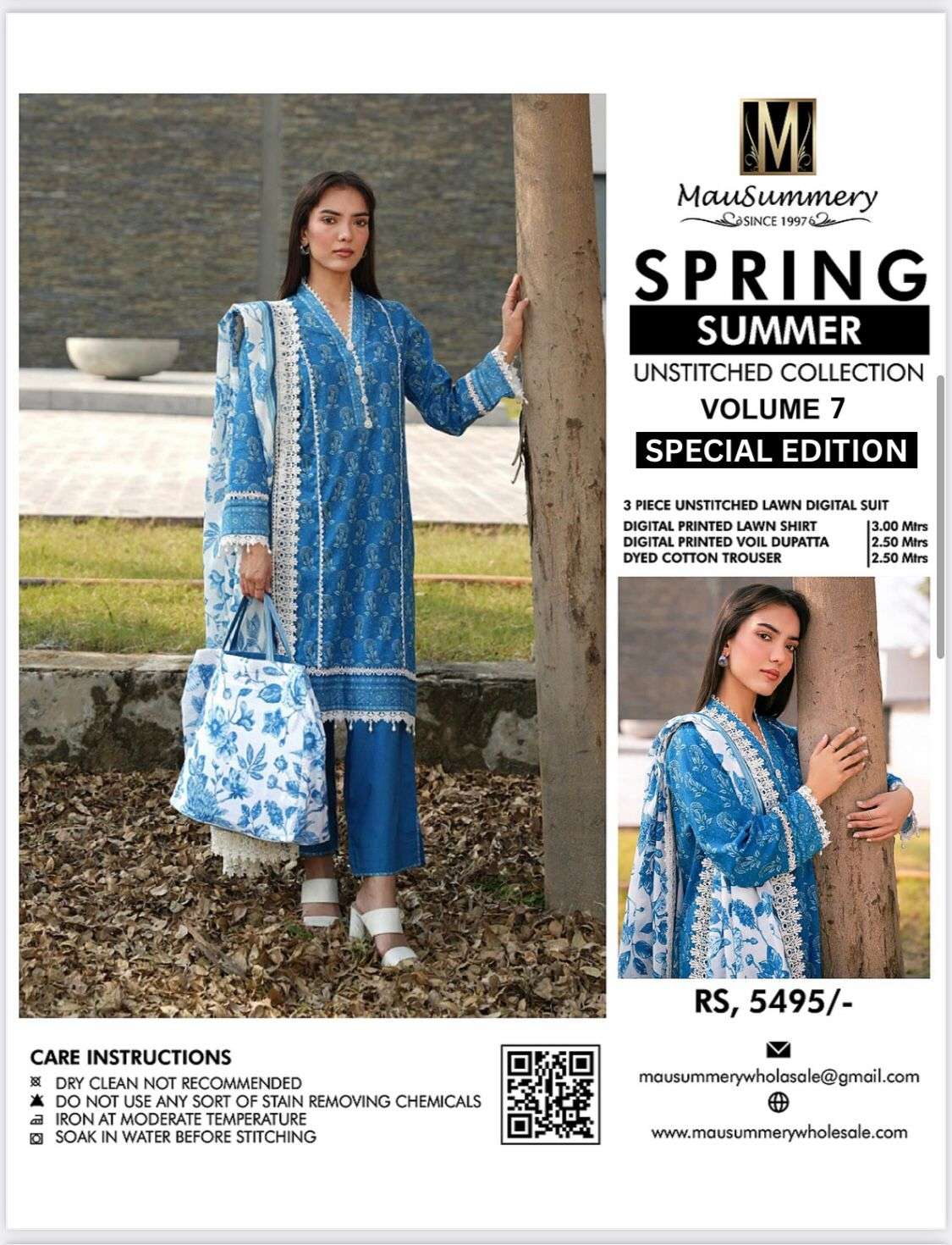 Spring Lawn Vol - 7 Special Edition 2025 by Mausammery-06