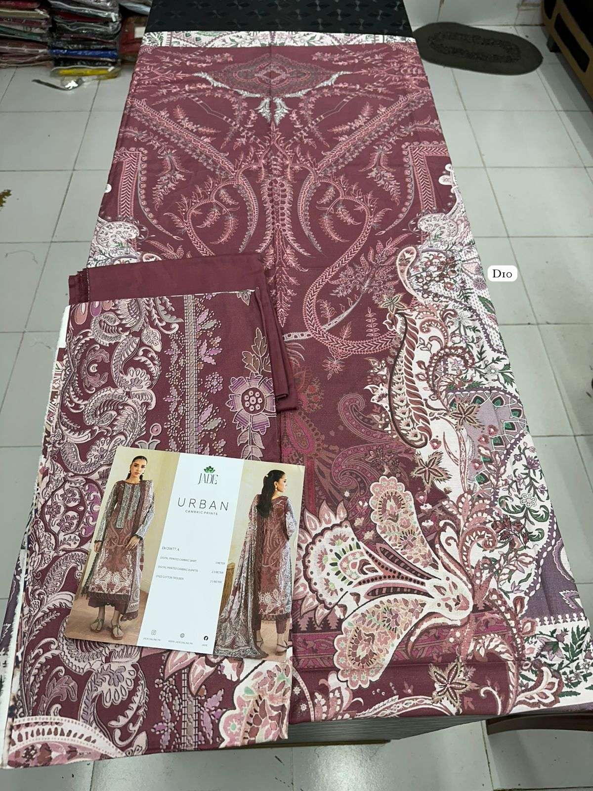 URBANE CAMBRIC PRINTS by JADE-19