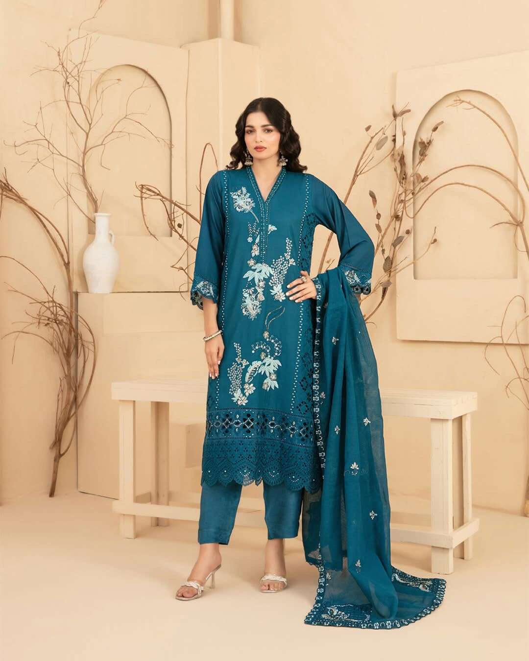AMAIRA Semi-Stitched Collection By Tawakkal-04