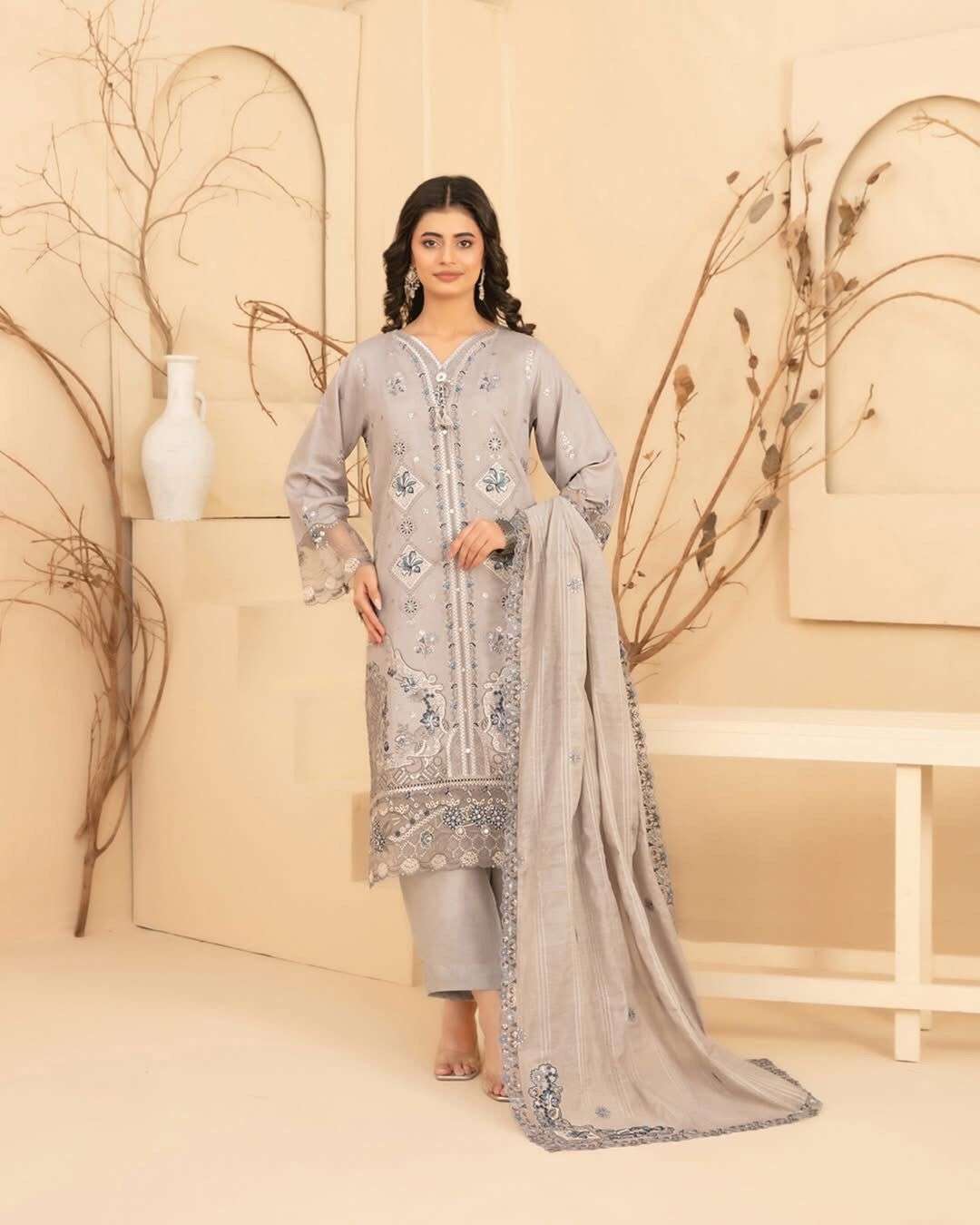 AMAIRA Semi-Stitched Collection By Tawakkal-05