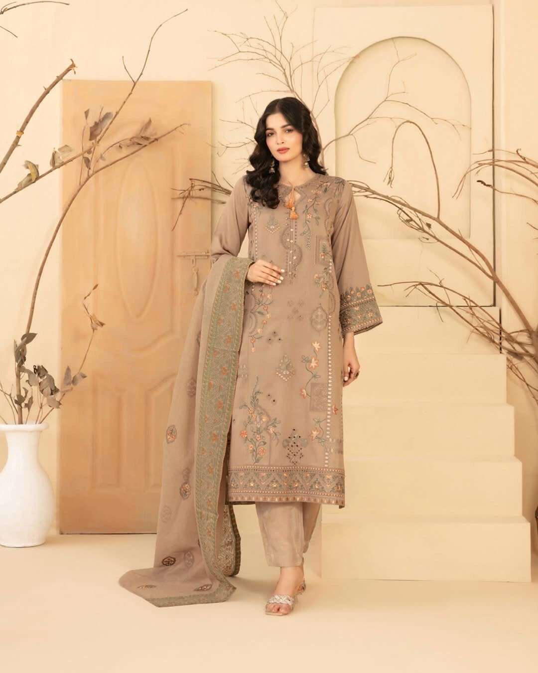 AMAIRA Semi-Stitched Collection By Tawakkal-07