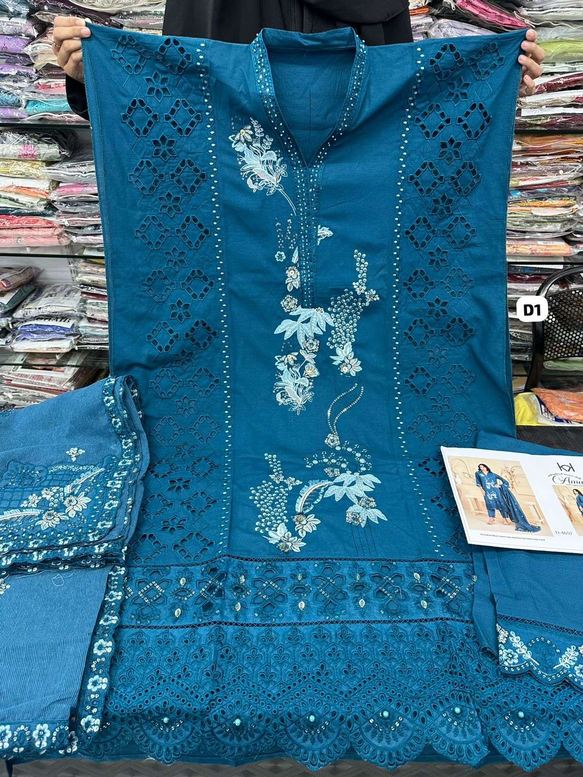 AMAIRA Semi-Stitched Collection By Tawakkal-09