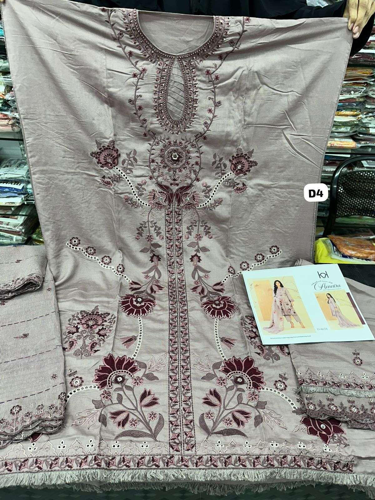 AMAIRA Semi-Stitched Collection By Tawakkal-10