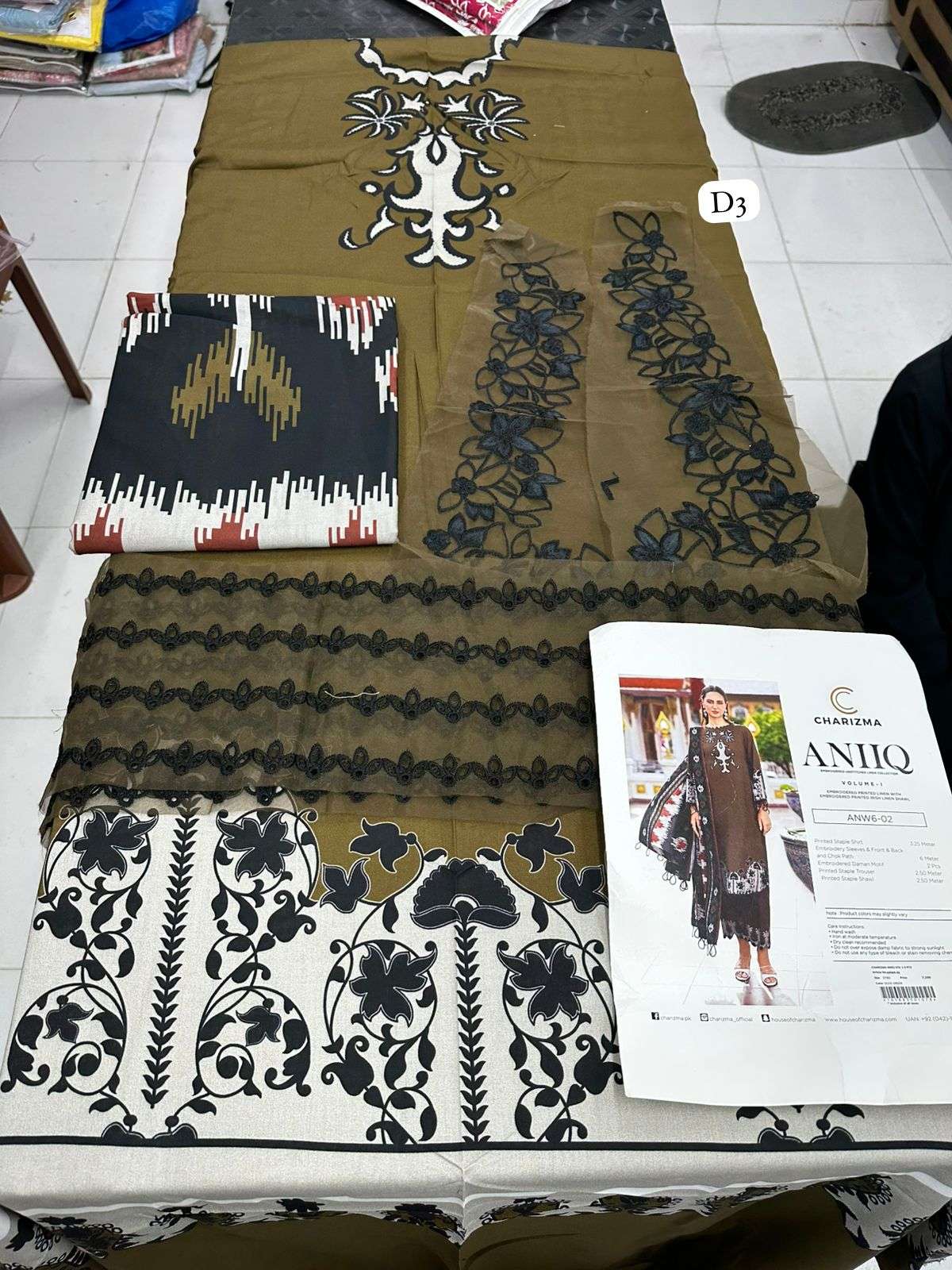 ANIIQ VOL-2 LINEN 25 by CHARIZMA-12