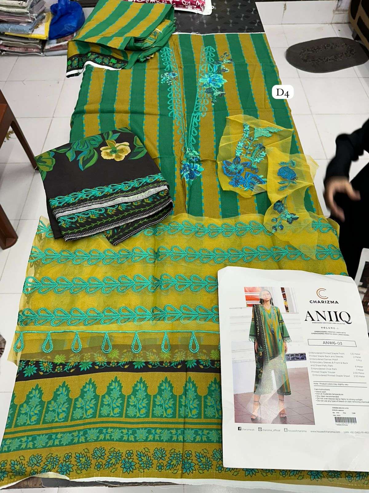 ANIIQ VOL-2 LINEN 25 by CHARIZMA-13