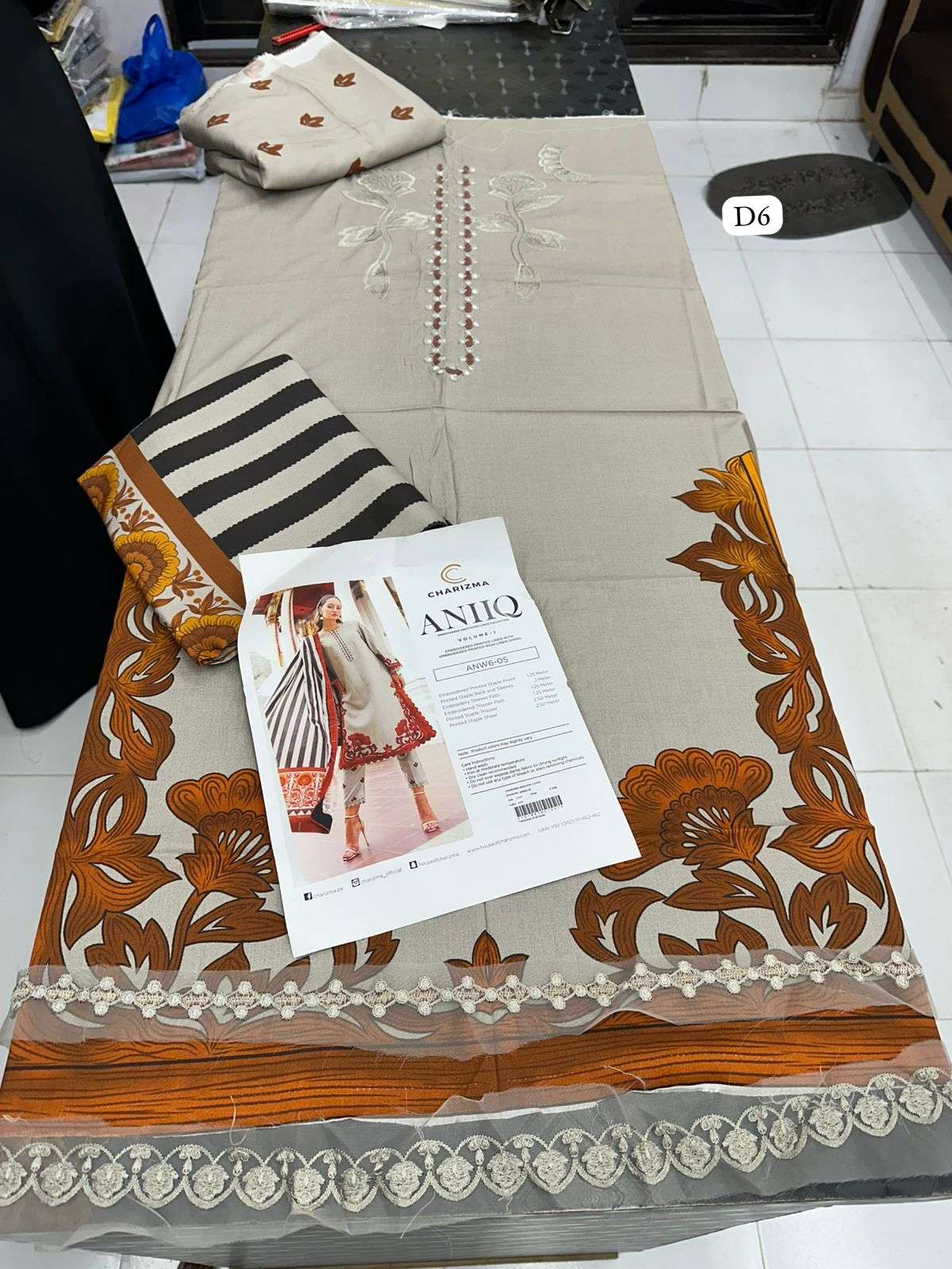 ANIIQ VOL-2 LINEN 25 by CHARIZMA-15