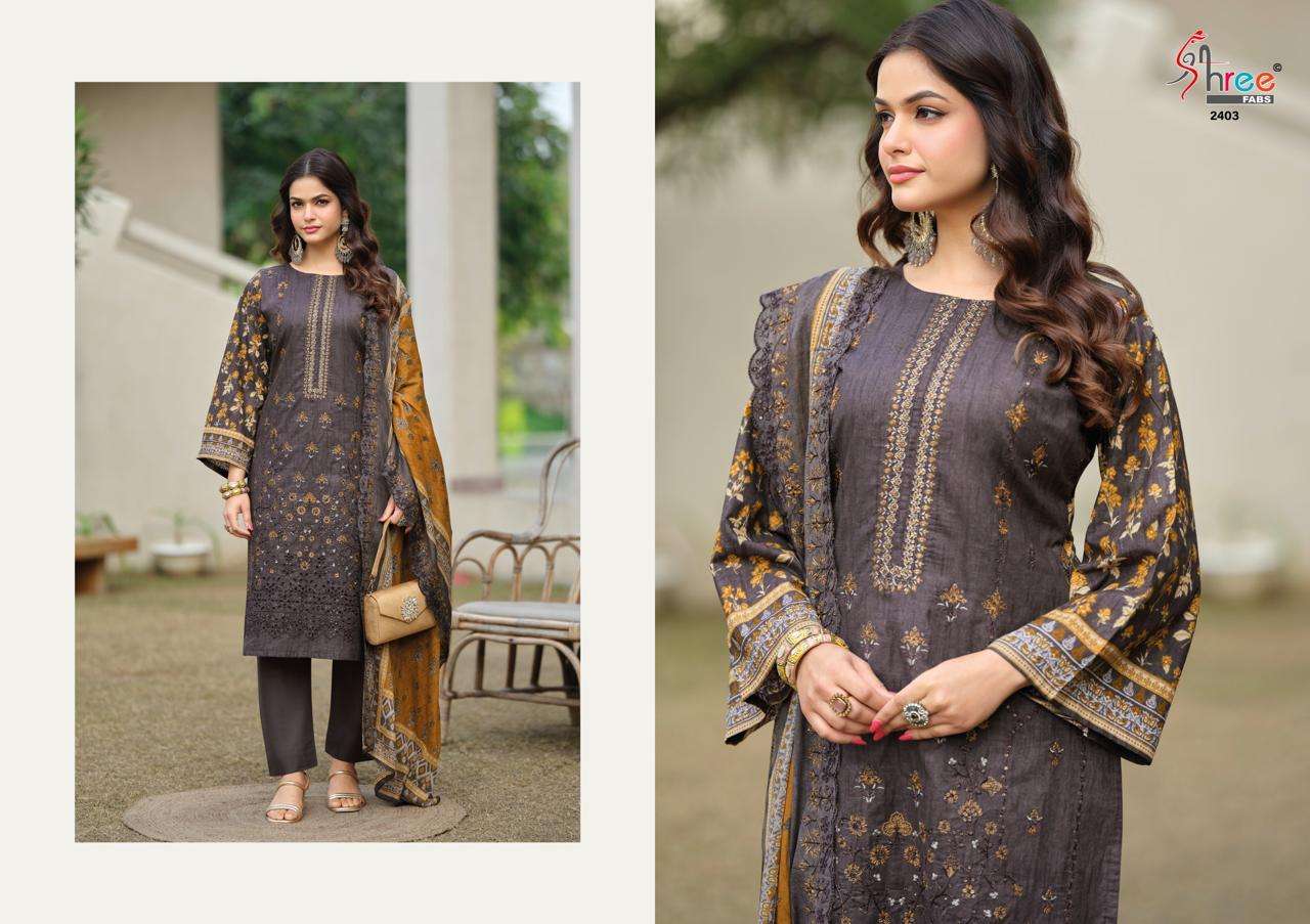 BIN SAEED LAWN COLLECTION VOL-24 BY SHREE-03