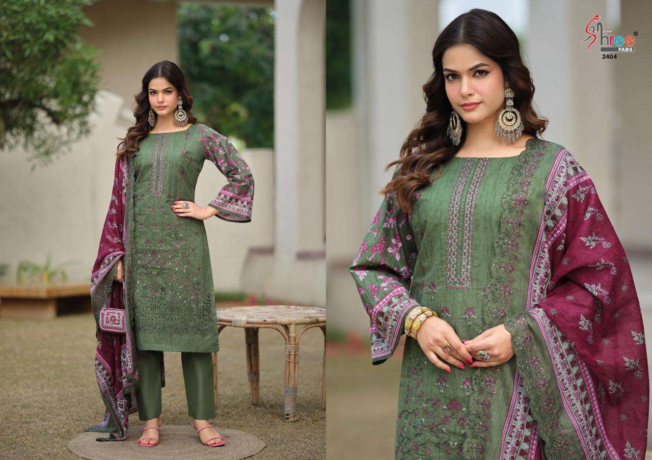 BIN SAEED LAWN COLLECTION VOL-24 BY SHREE-05