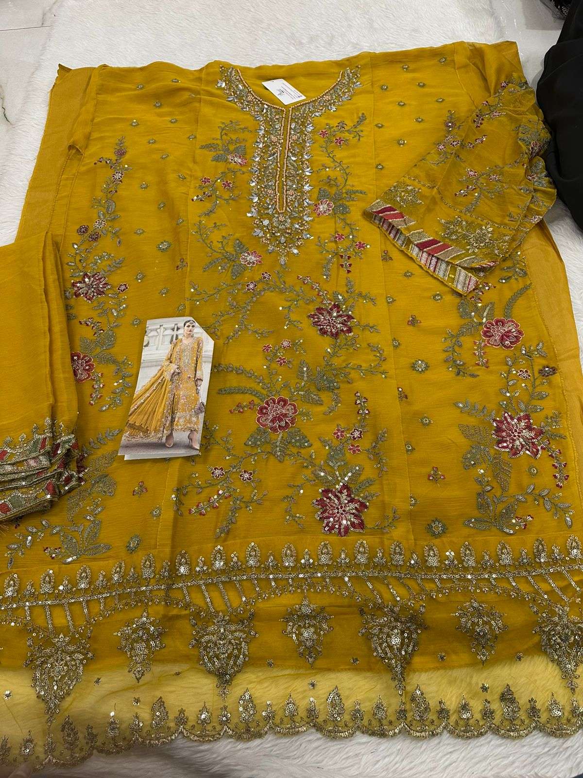 Falah Premium Party Wear Collection Code 30638 by Falah Designer-02