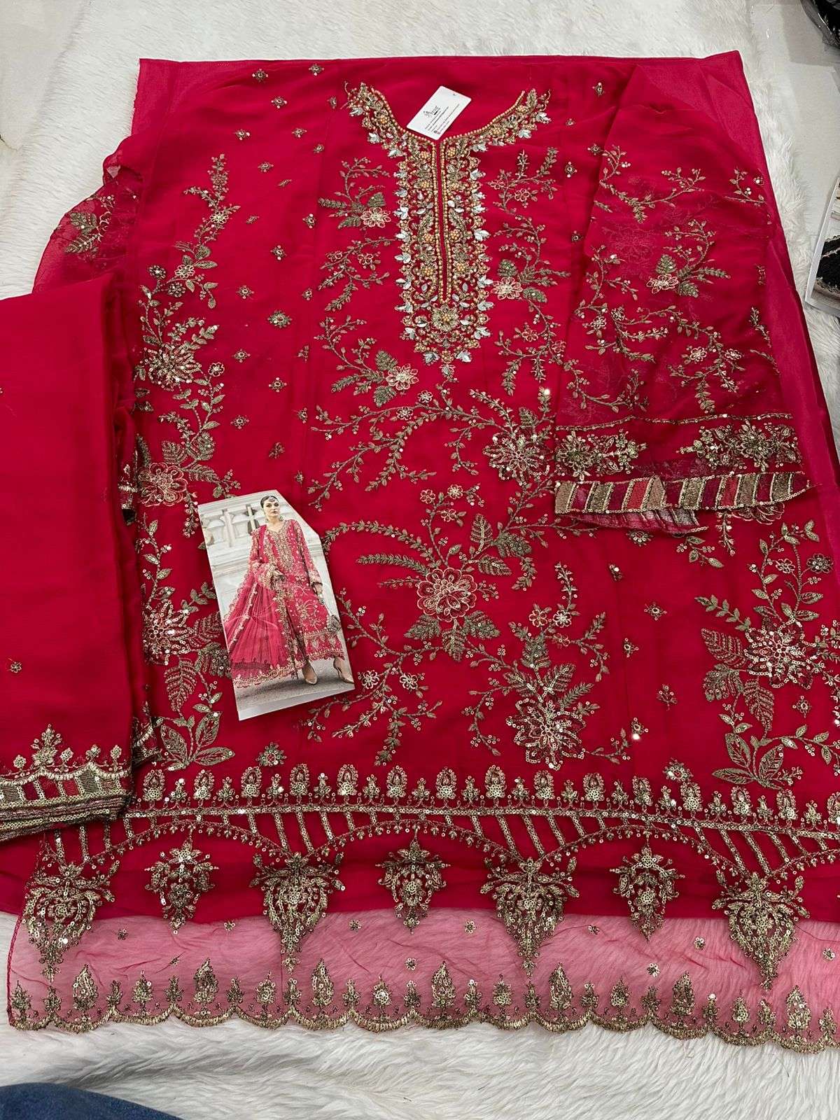 Falah Premium Party Wear Collection Code 30638 by Falah Designer-03