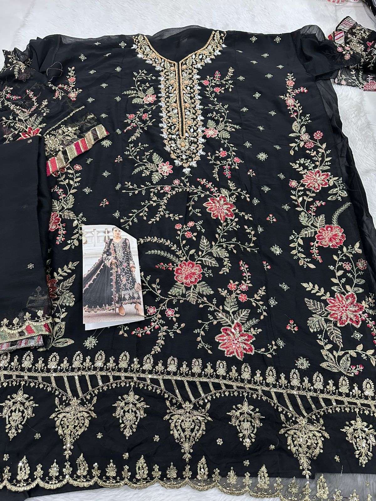 Falah Premium Party Wear Collection Code 30638 by Falah Designer-04