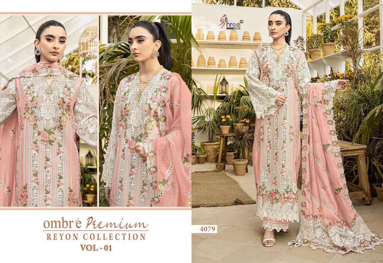OMBRE PREMIUM REYON COLLECTION Vol-1 by SHREE-02