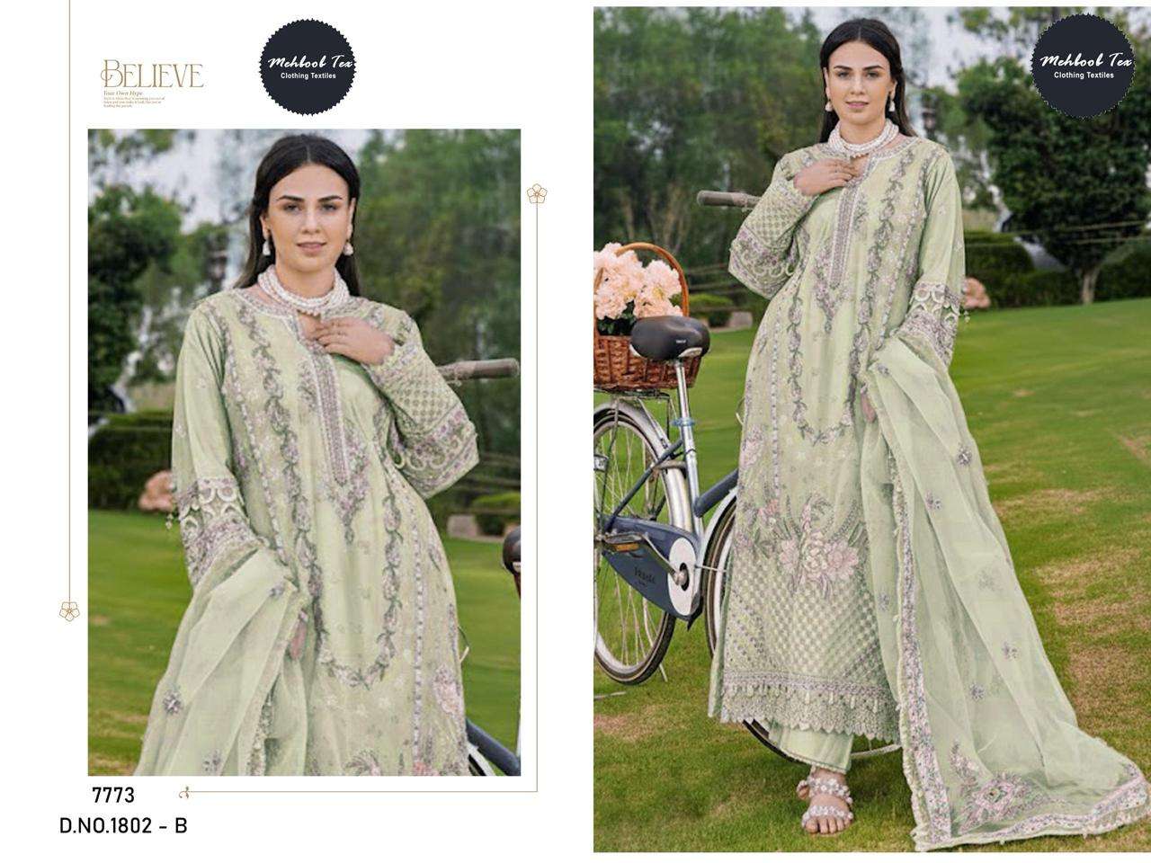 OMBRE PREMIUM VOL-9 1802 AB by MEHBOOB TEX-01