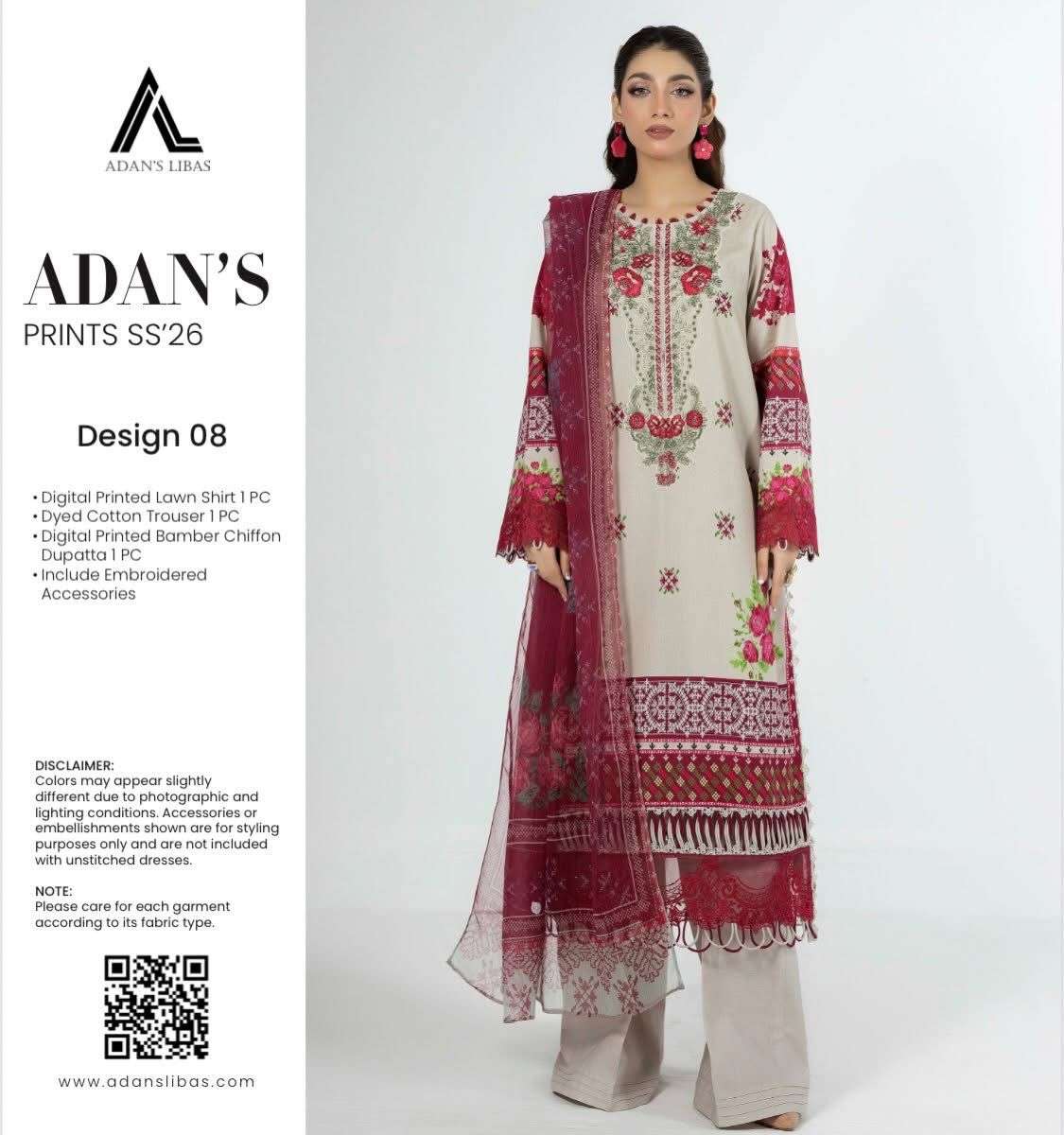 ADANS PRINTS LAWN COLLECTION SS - 2026 BY ADANS LIBAS - 07