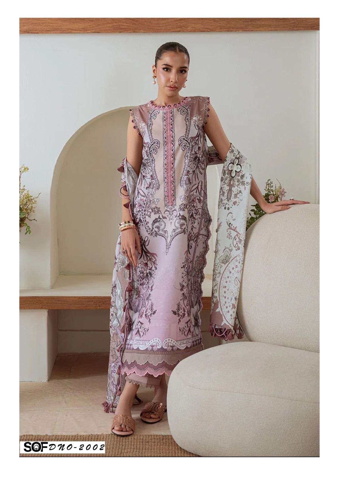 ASIM JOFA HEAVY COTTON LUXURY COLLECTION VOL - 2 BY SHREE OM FAB - 02