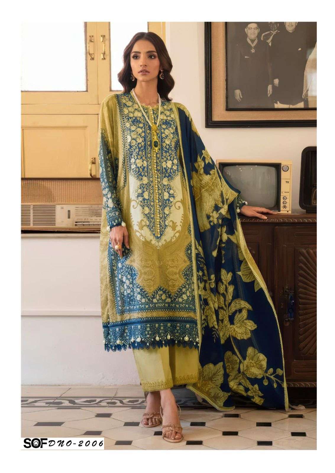 ASIM JOFA HEAVY COTTON LUXURY COLLECTION VOL - 2 BY SHREE OM FAB - 06