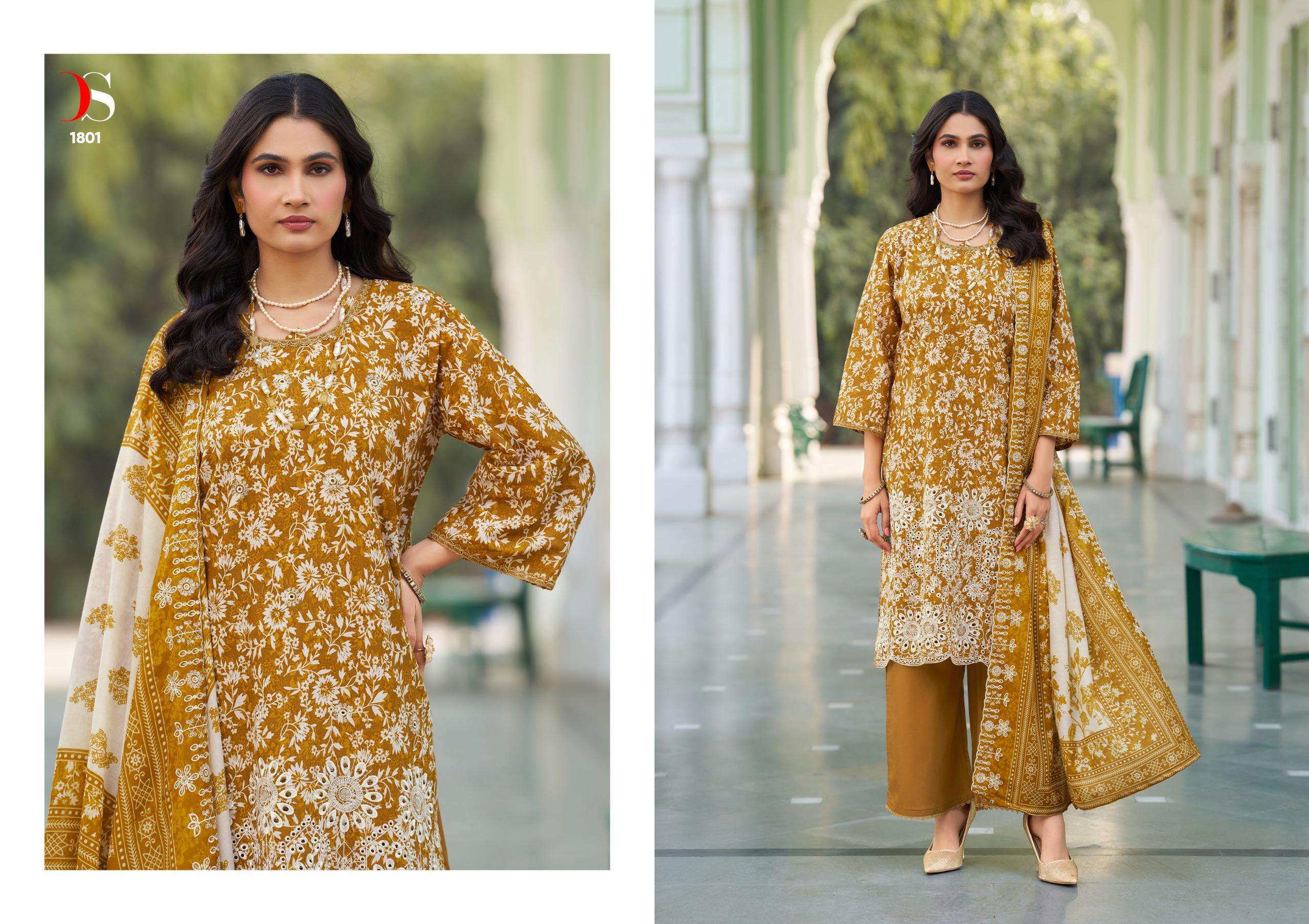 BIN SAEED LAWN COLLECTION VOL - 18 BY DEEPSY SUITS - 01