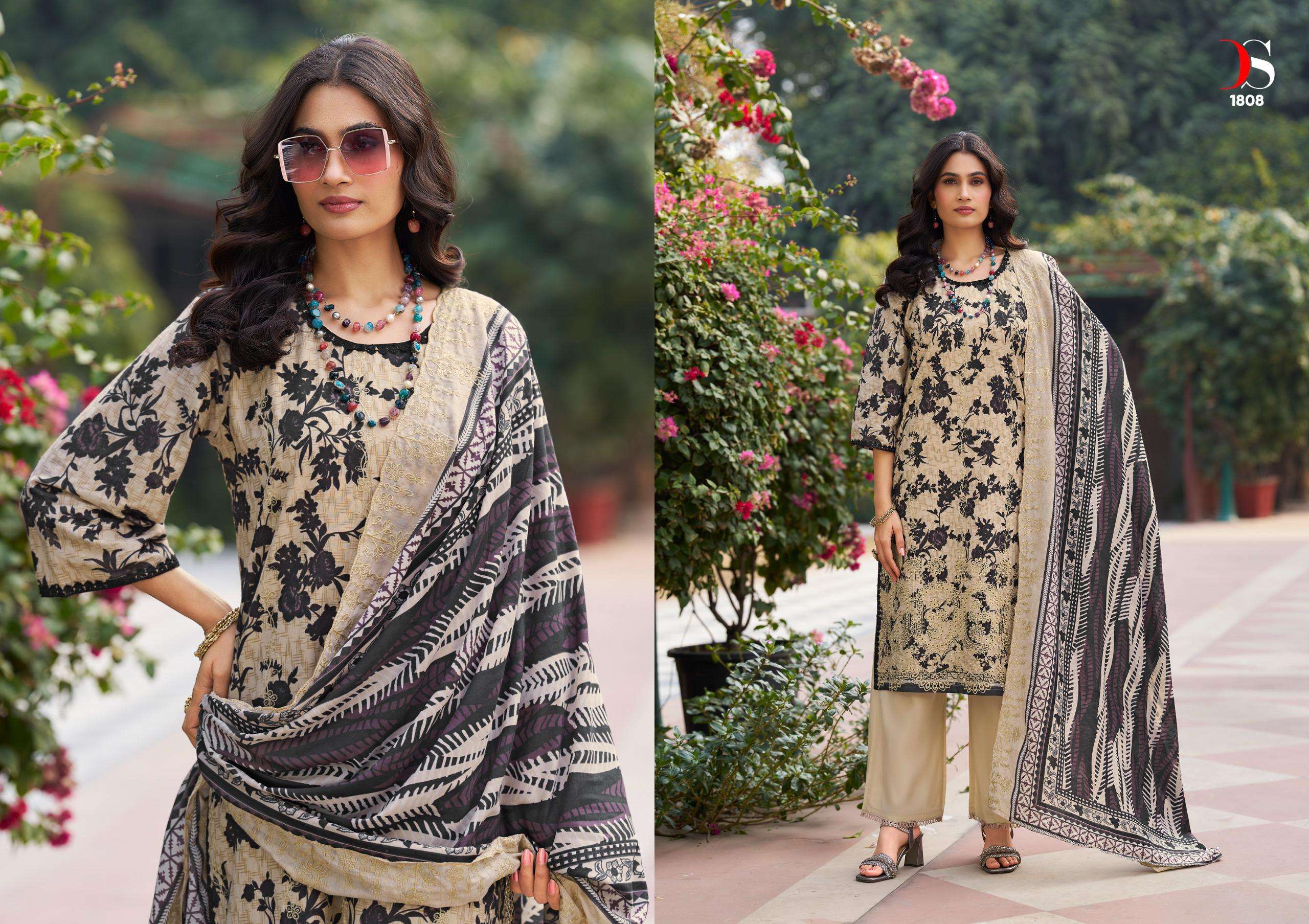 BIN SAEED LAWN COLLECTION VOL - 18 BY DEEPSY SUITS - 08