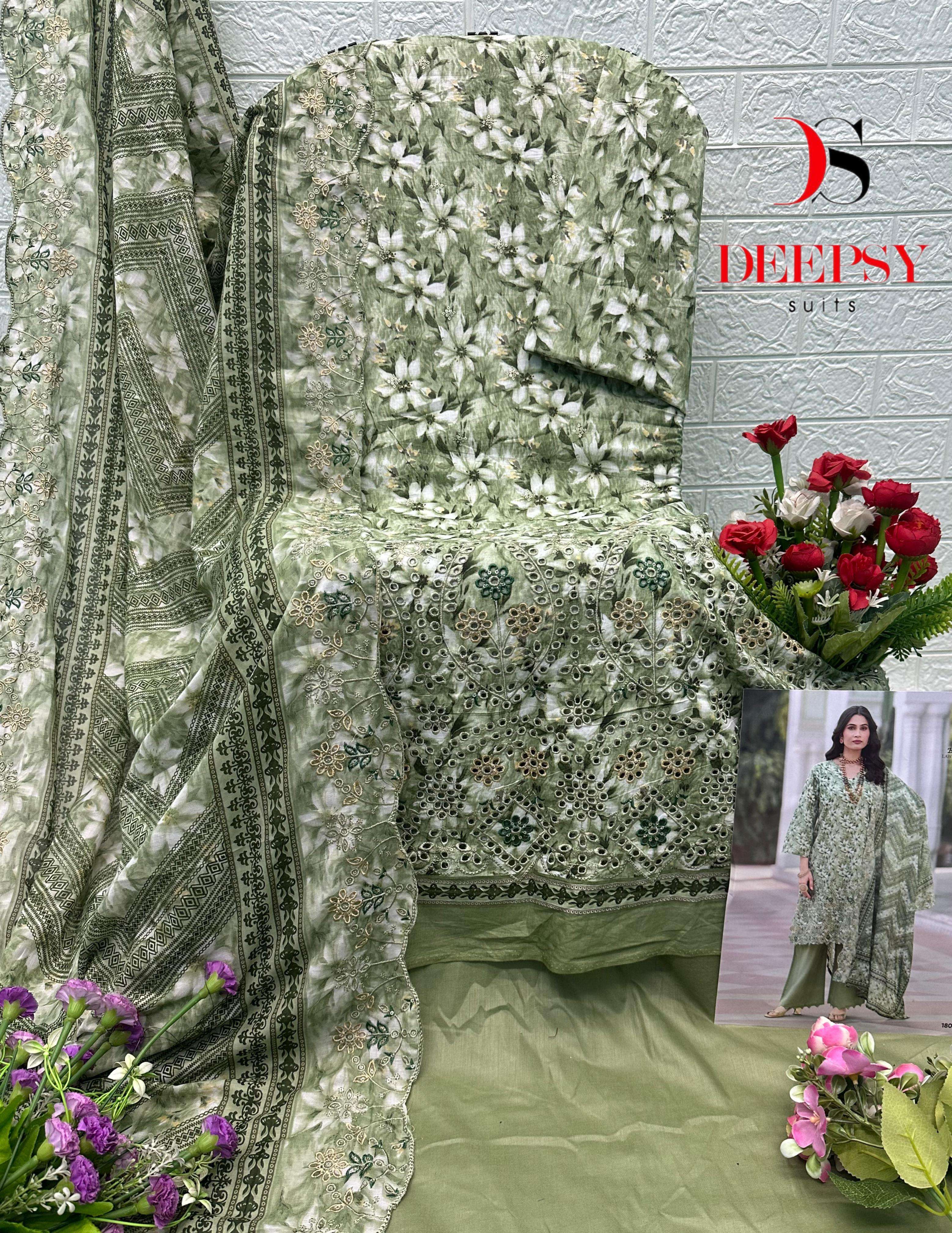BIN SAEED LAWN COLLECTION VOL - 18 BY DEEPSY SUITS - 13