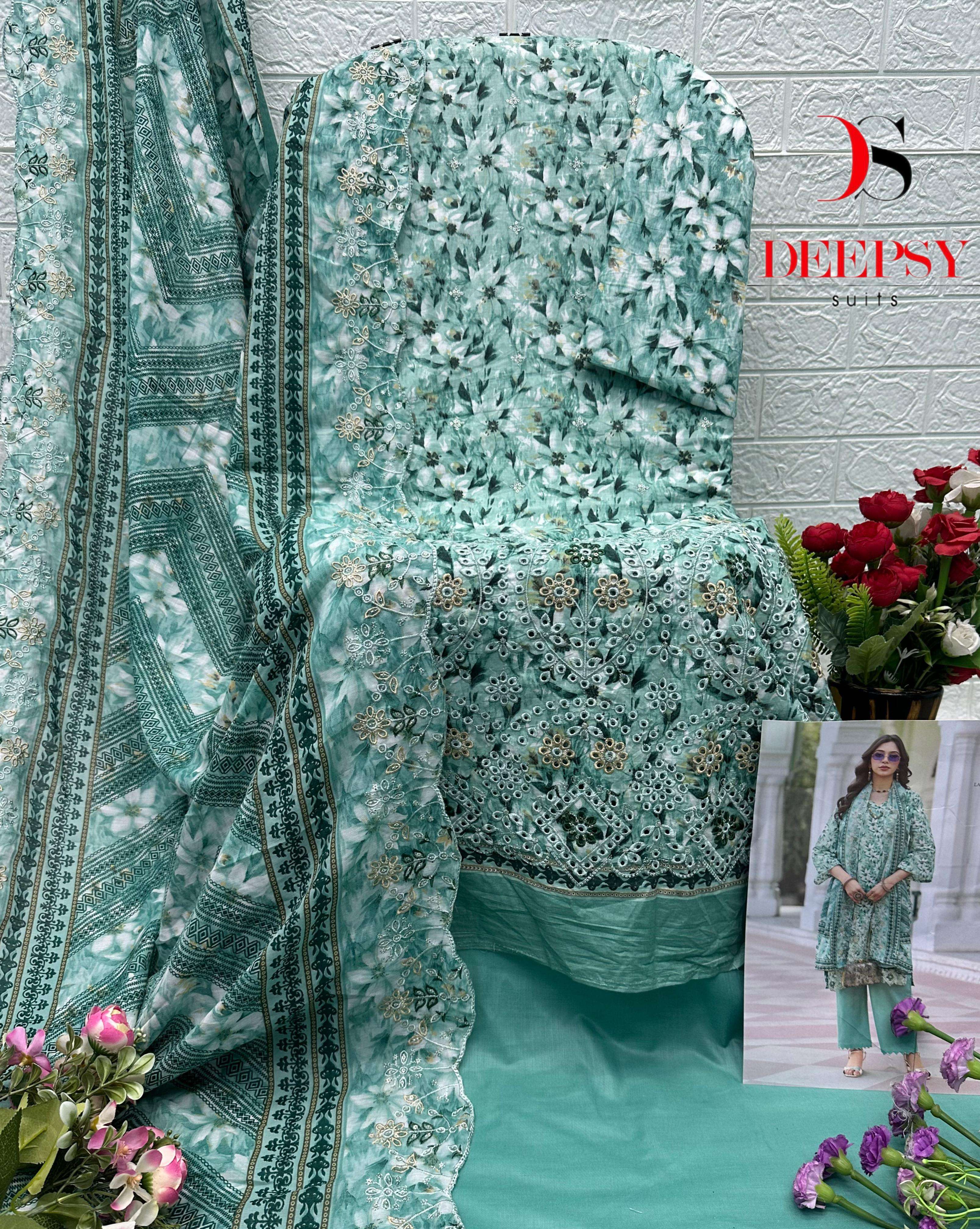 BIN SAEED LAWN COLLECTION VOL - 18 BY DEEPSY SUITS - 14