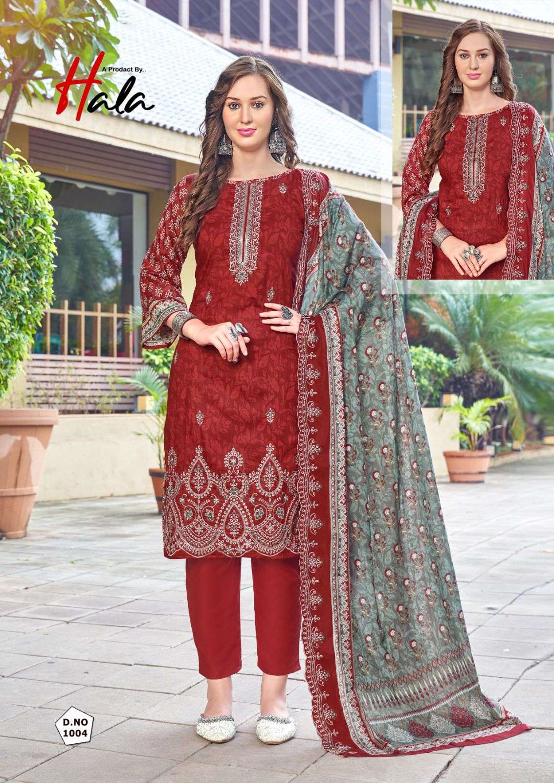 BIN SAEED LAWN COLLECTION VOL - 22 BY HALA - 03