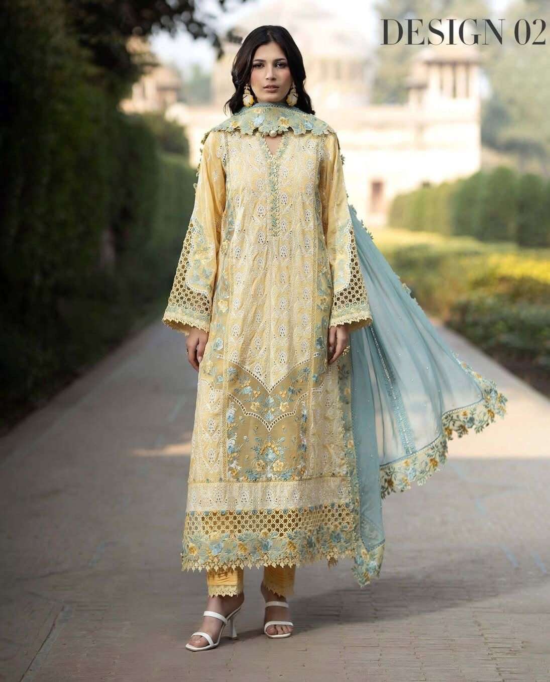 CHIKANKARI LAWN COLLECTION 2026 BY ADANS LIBAS - 10