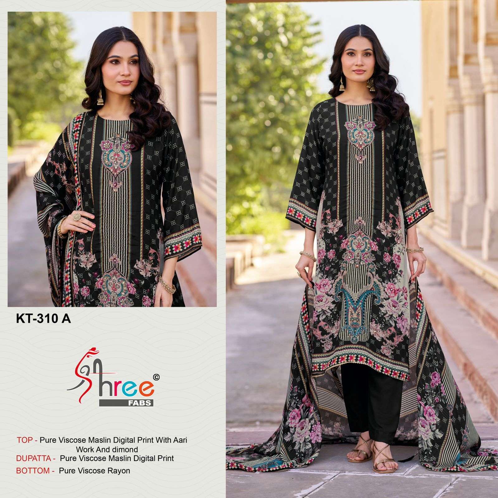 DESIGN NO.- KT - 310 BY SHREE -  01