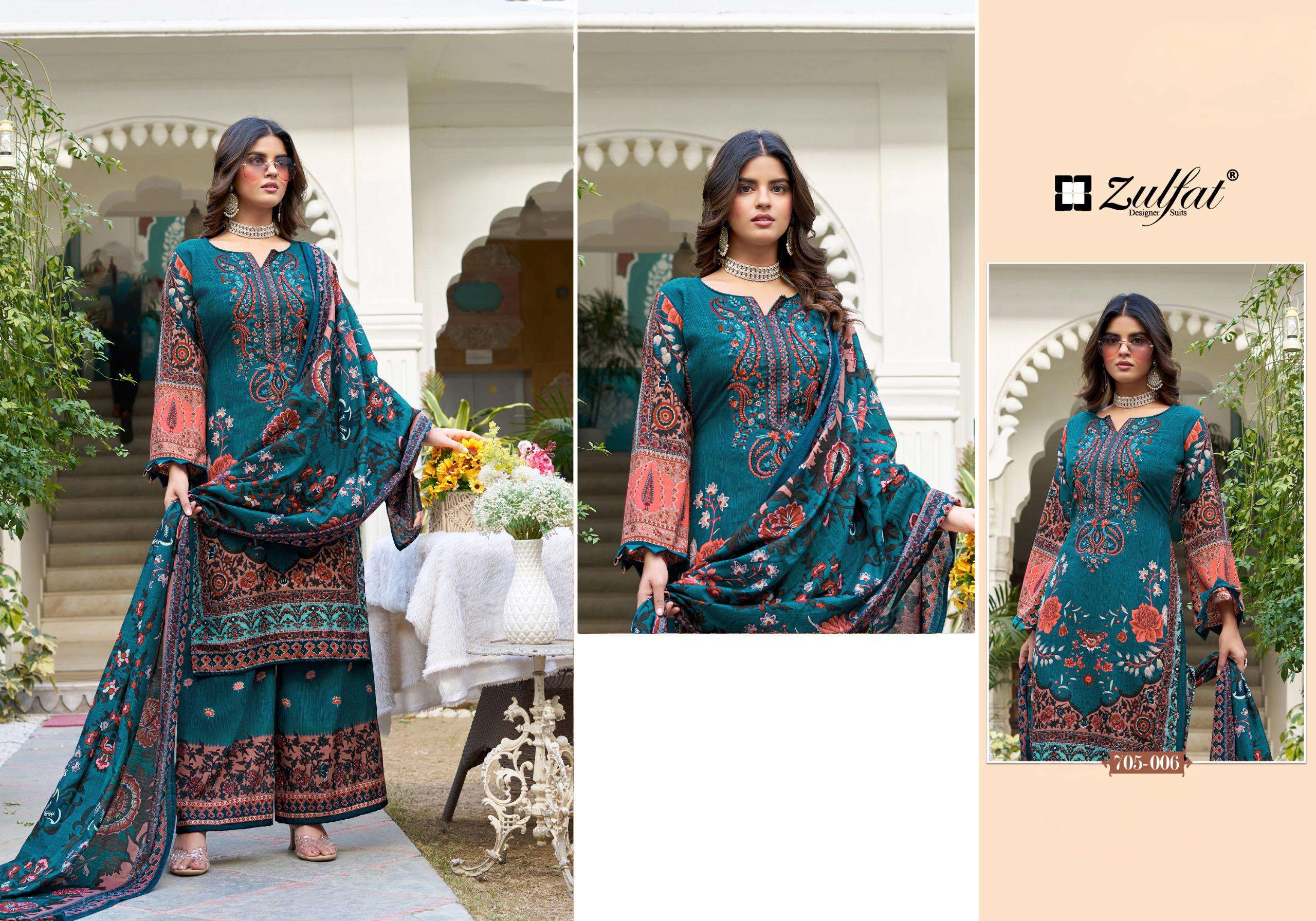 DILRUBA BY ZULFAT DESIGNER SUITS - 05