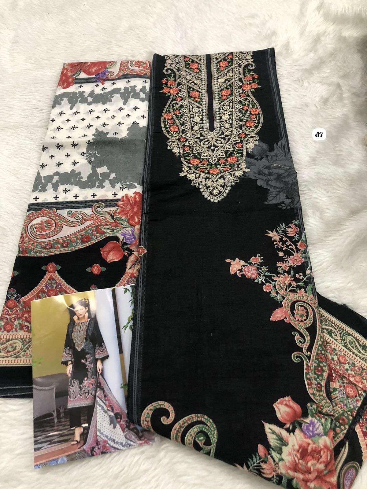 FALAH PREMIUM COTTON COLLECTION CODE 30702 BY FALAH DESIGNER SUITS - 02