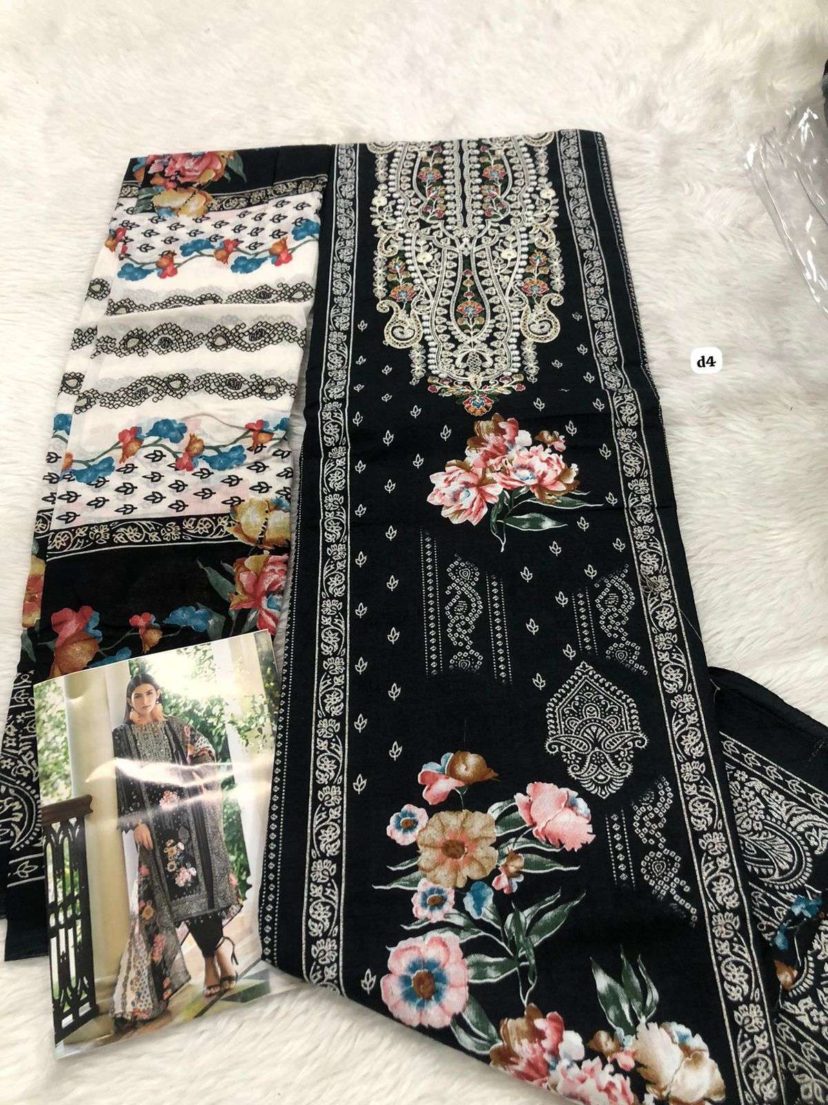 FALAH PREMIUM COTTON COLLECTION CODE 30702 BY FALAH DESIGNER SUITS - 04