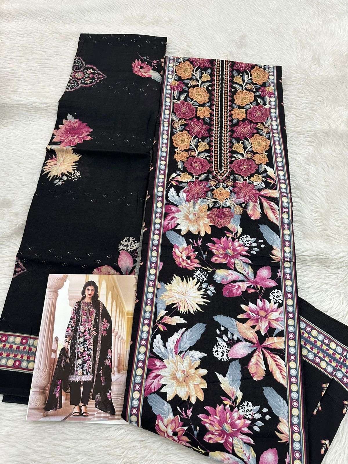 FALAH PREMIUM COTTON COLLECTION CODE 30719 BY FALAH DESIGNER SUITS - 03