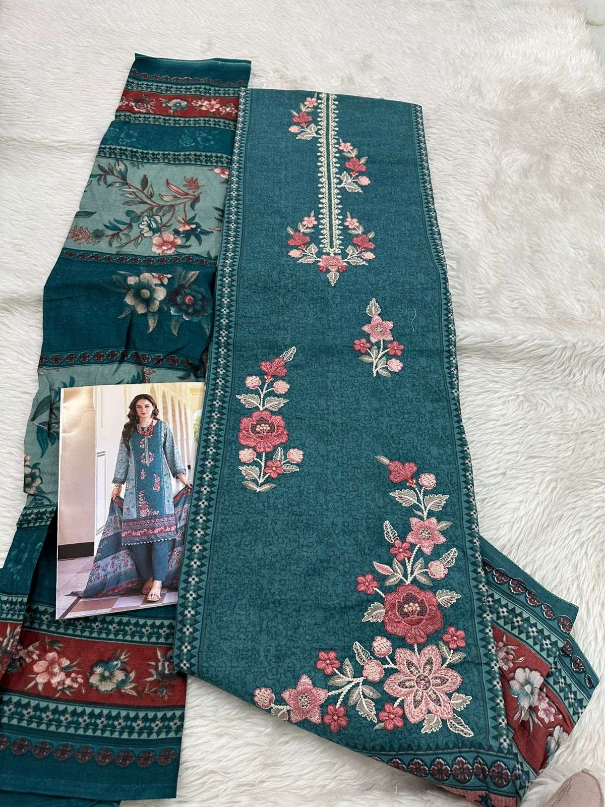 FALAH PREMIUM COTTON COLLECTION CODE 30719 BY FALAH DESIGNER SUITS - 05