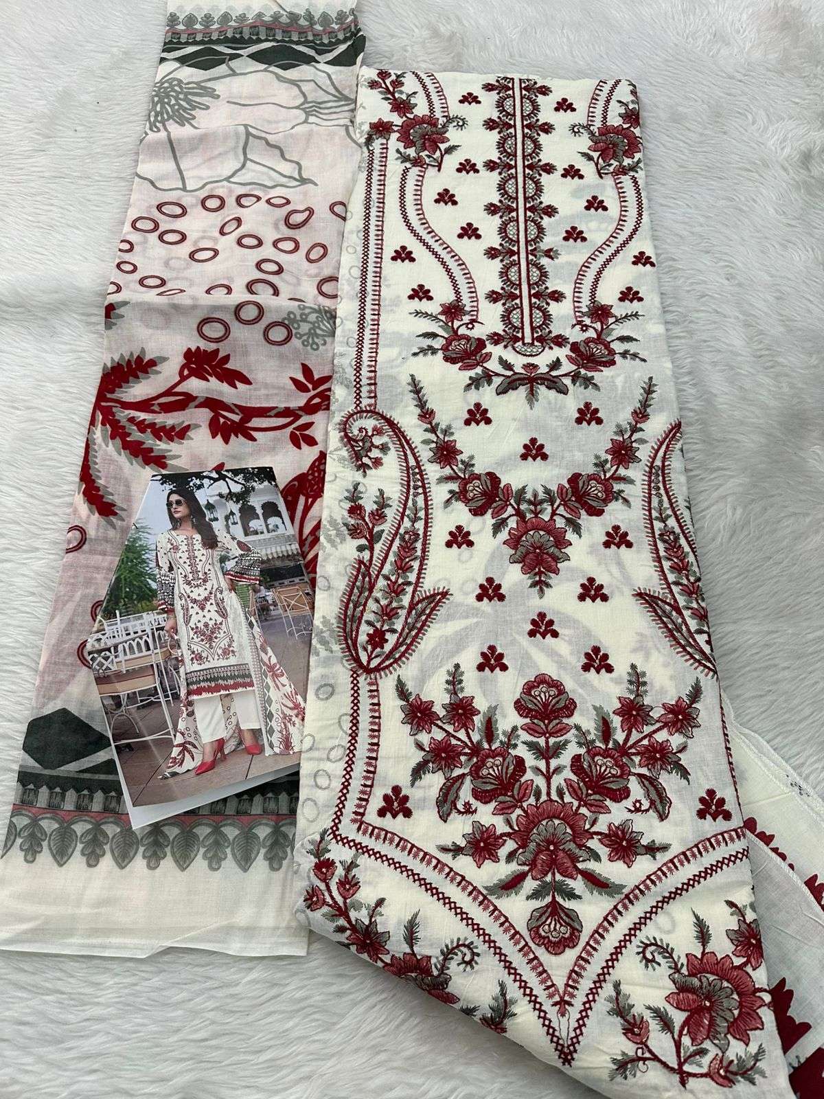 FALAH PREMIUM COTTON COLLECTION CODE 30720 BY FALAH DESIGNER SUITS - 06