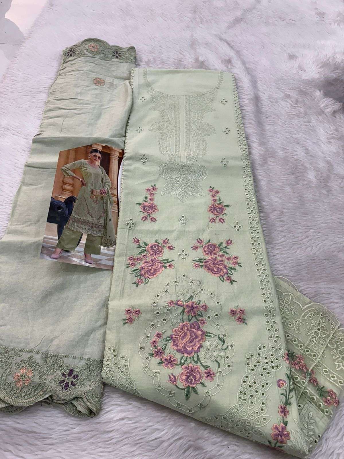 FALAH PREMIUM COTTON COLLECTION CODE 30722 BY FALAH DESIGNER SUITS - 02