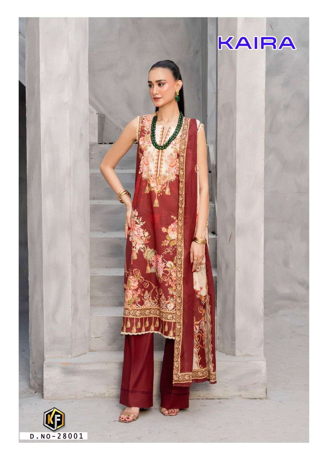 KAIRA VOL - 28 FULL STICHED READYMADE COLLECTION BY KEVAL FAB - 04