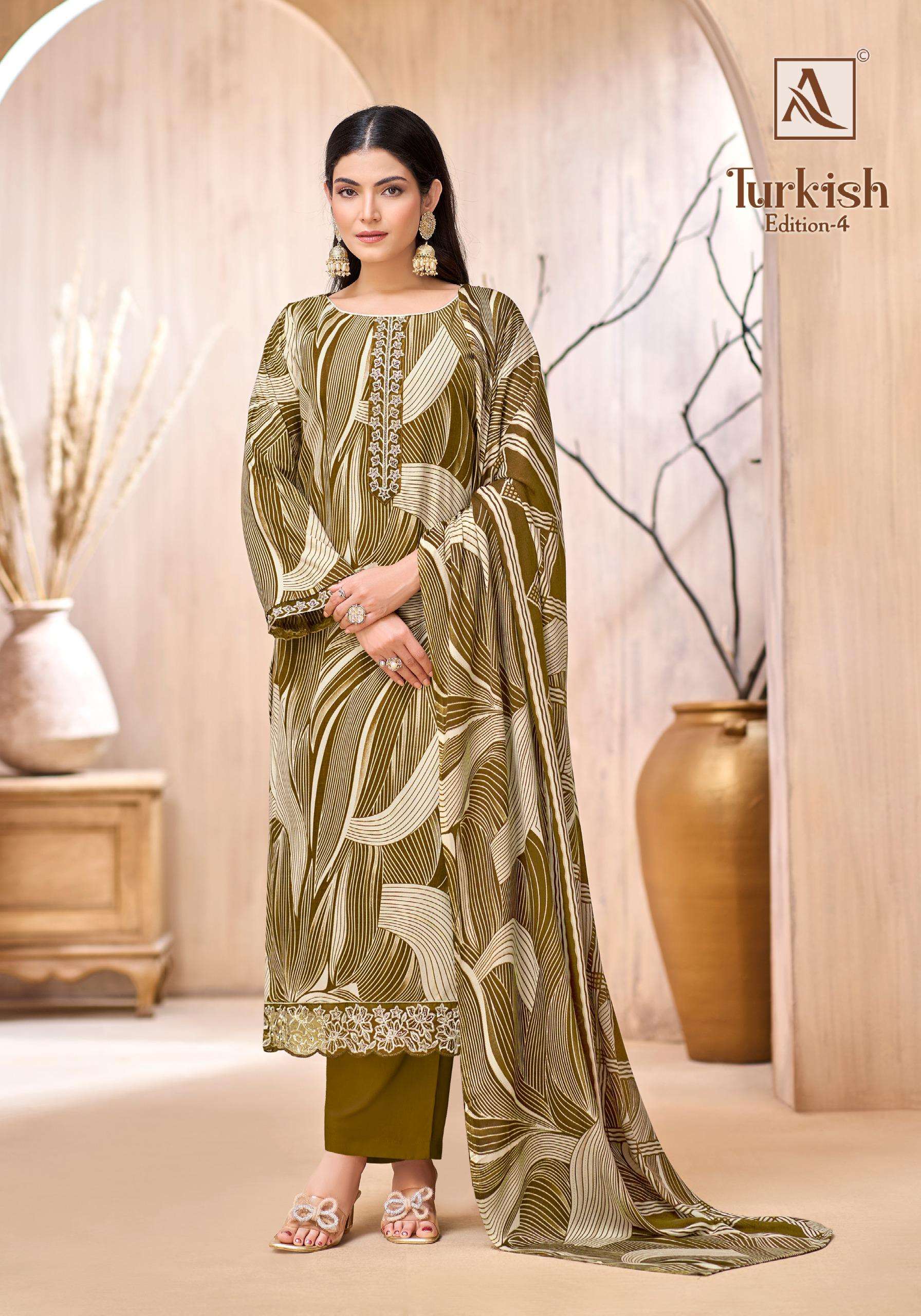 Launches Its New Designer Suits TURKISH - 4 By Alok - 01