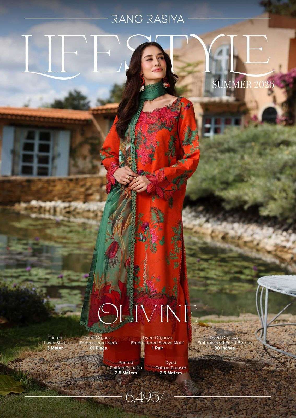 LIFESTYLE SUMMER LAWN COLLECTION 2026 BY RANG RASIYA - 09