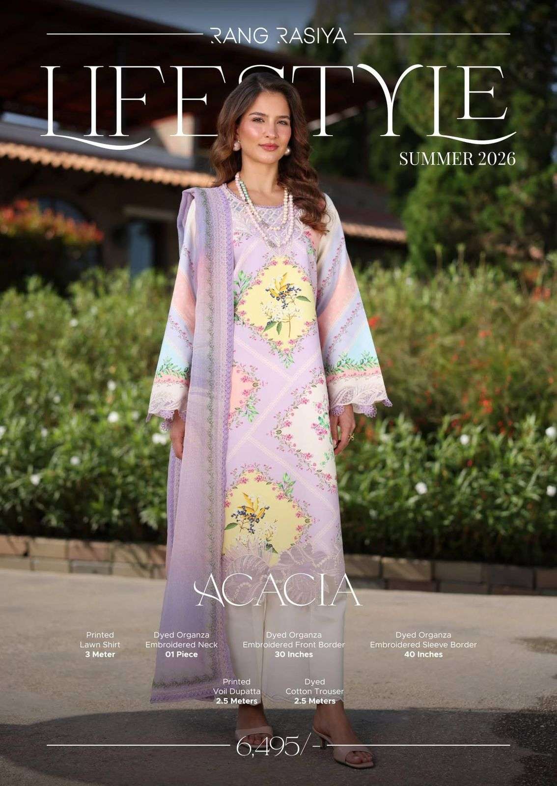 LIFESTYLE SUMMER LAWN COLLECTION 2026 BY RANG RASIYA - 16
