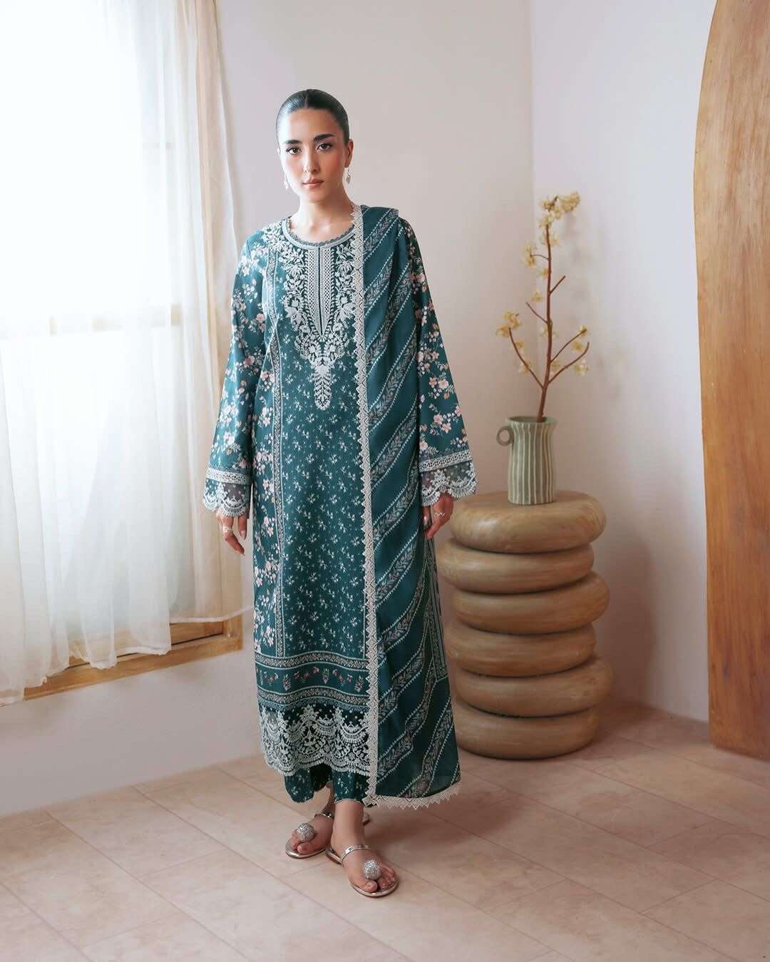 LUXE LAWN COLLECTION 2026 BY AABYAAN PRINT - 04